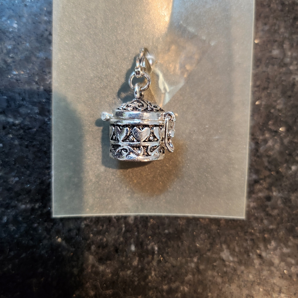 Cylinder Prayer Box Charm